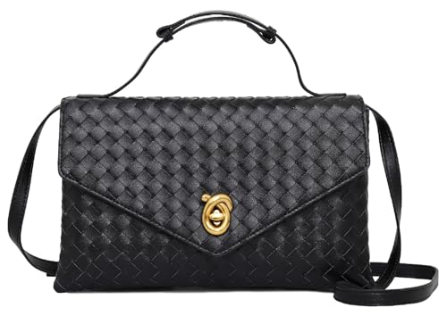 Image of Woven Bags for Women Clutch Bag Cross Body Bag Trendy Totes Hobo Purse Summer Shoulder Bag Handbag for Work Party