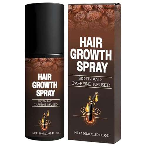 Spray espesante para el cabello 50 ml - Spray voluminizador y texturizante con biotina para cabello fino, fórmula profesional para peinados diarios y ocasiones especiales, uso en el hogar