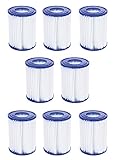 【Modelos compatibles】 Compatible con Bestway Tipo II 58383 (2006 l / h) y 58386 (3028 l / h), 58117 (3028 l / h), 58386GS (3028 l / h), 58386GS (2006 l / h).