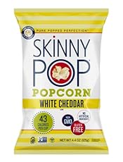 Image of SkinnyPop White Cheddar. Brand catalog list of SkinnyPop. It's score is 4.2 over 5.