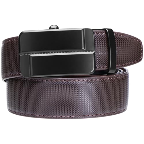 Image of Labnoft Men's PU Leather Auto Lock Belt
