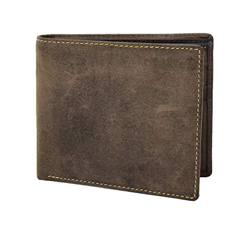 Portefeuille fin en cuir homme Prague idéal voyage et costume