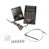 Gitarrenvorverstärker: gitarren-tonabnehmer-equalizer-system mit 5 bändern, formt den und eliminiert rückkopplungen