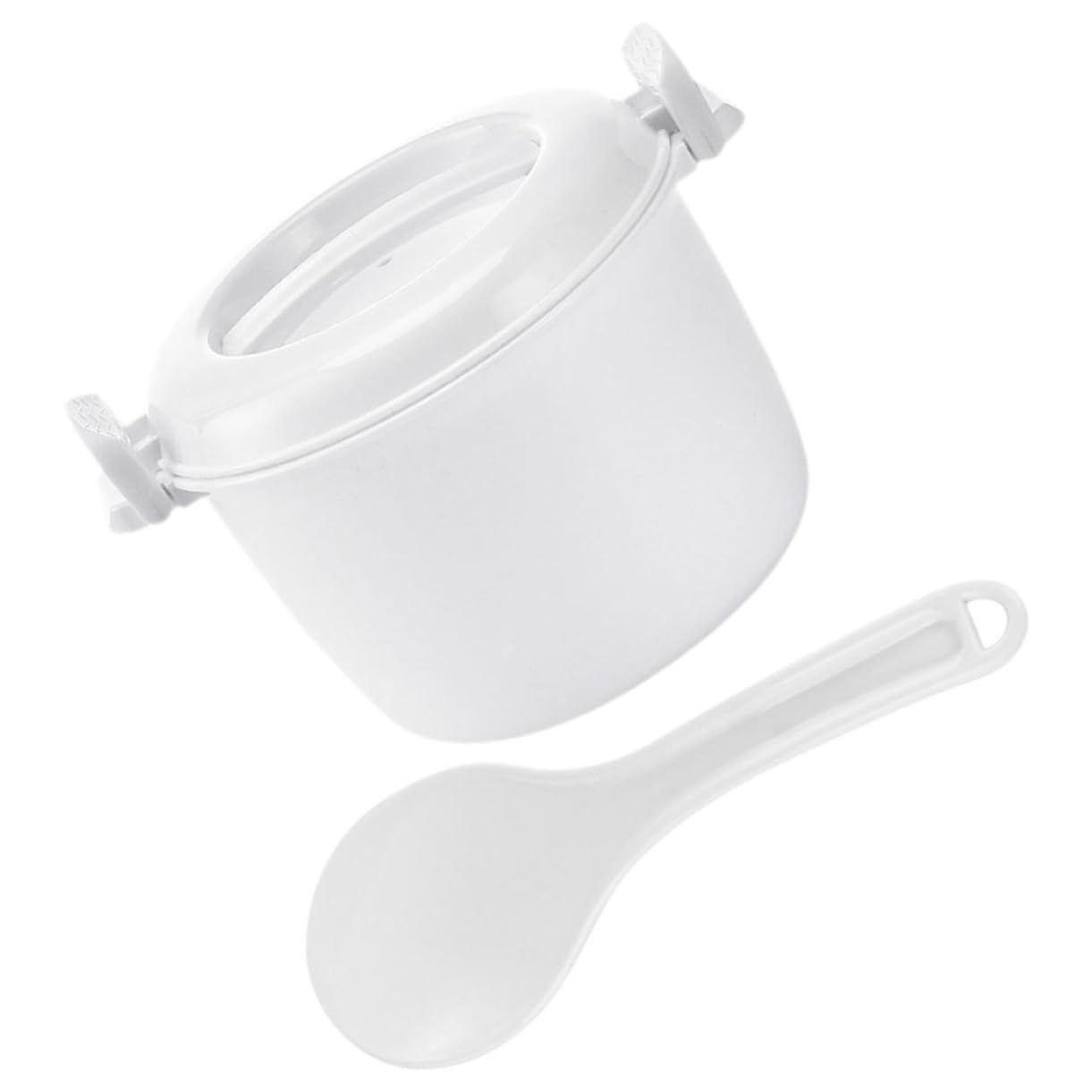 Unomor Microwave Rice Cooker Rice Cooker Cup Thermal Lunch Box Portable Food Container Microwave Cookware