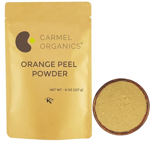 Carmel Organics Orange Peel Powder for Skin Care
