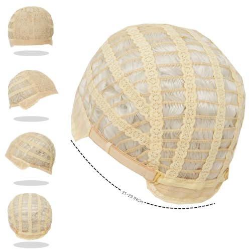 Image of Swiking Mens Short Blonde Wig Natural Synthetic Hair Wigs Halloween Costume Daily Party Wig