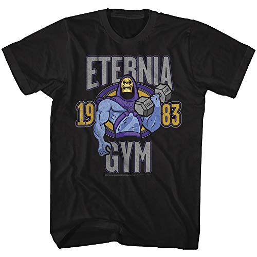 American Classics Skeletor Eternia Gym 1983 Vintage Style T Shirt Black XL
