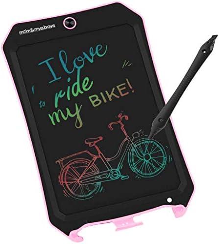 VNVDFLM LCD Color Graffiti Board for Kids Toys for 8-10 Years Old Girls, 8.5 inch Drawing &Writing Pad with Lock Erase Button for Adults for School and Office(Pink)