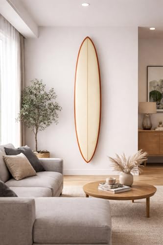 Support mural invisible pour longboard skate et rangement de planche