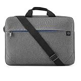 HP Prelude Bolsa para Portátil de 15,6' - (Correa Ajustable, Bolsillo Acolchado, Tejido Resistente al Agua), Color Gris