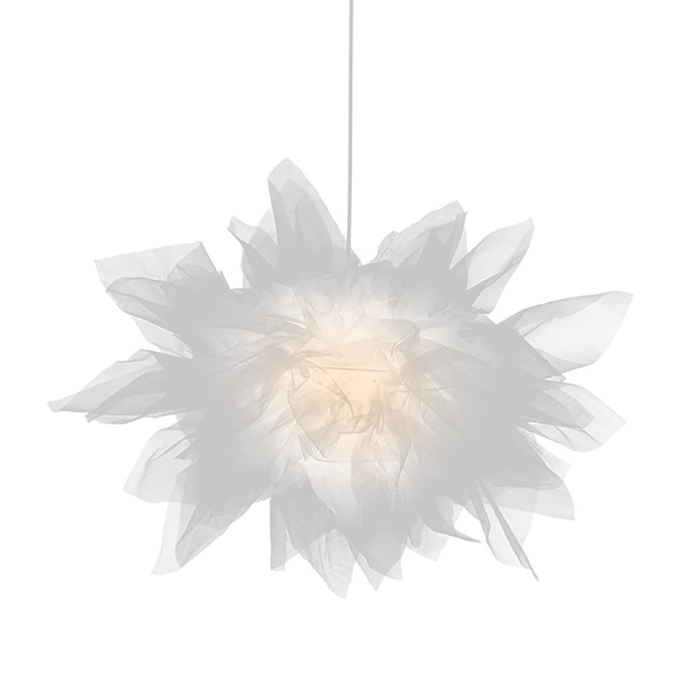 Lampe suspendue en forme de fleur pour une chambre de princesse lumineuse