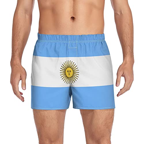 Fisyme Flag Boxers for Men, Boxer Shorts Soft Mens Underwear Boxer Briefs
