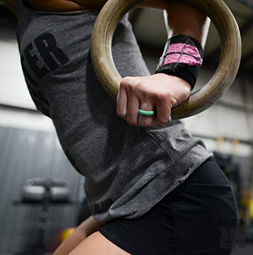 Women's Aqua Silicone Wedding Ring2