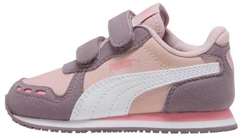 Lo-profile running silhouette; Synthetic upper and tongue with synthetic overlays; Mesh lining; EVA midsole; Non-marking rubber outsole; Hook-and-loop closure for easy on-and-off; PUMA No. 2 Logo at lateral side; PUMA Formstrip at lateral side; PUMA No. 1 Logo on tongue; PUMA Babies: Recommended for toddlers between 0 and 4 years