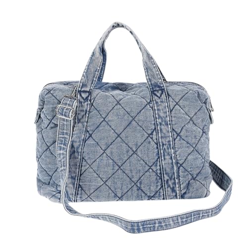 Denim Bags for Women Jeans Bag Denim Tote Bag Preppy Vintage Handbag Crossbody Shoulder Bag
