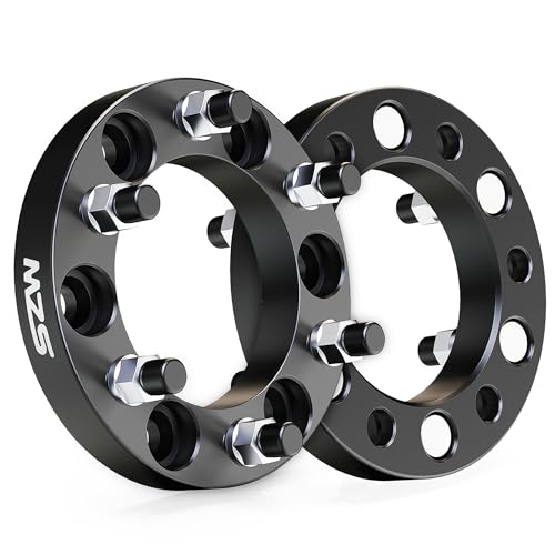Image of MZS 6x5.5 Wheel Spacers 1 inchM12x1.5 108mm for Tacoma 4Runner FJ Cruiser 2pcs