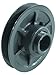 Browning 1VP60X38MM Variable Pitch Sheave, 1 Groove, Finished Bore, Cast Iron Sheave, for 4L or A, 5L or B, 5V Section Belt