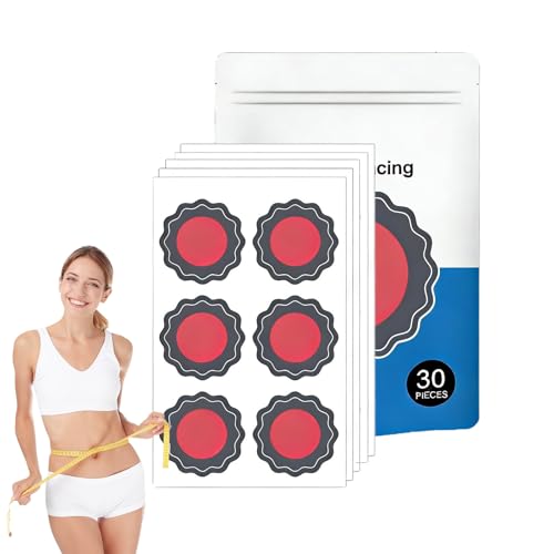 30 Pezzi Cerotti Dimagranti, Metabalance Patch Con Berberina, Patch Per L’Equilibrio Del Metabolismo, Sostegno Delicato Per Tutti I Tipi Di Corpo