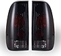 ROXX Tail Light Assembly Compatible with 1997 1998 1999 2000 2001 2002 2003 Ford F-150/F-250/ F-350 Driver and Passenger Side L: F85Z13405CA R: F85Z13404CA L: FO2800117 R: FO2801117 SMOKED LENS