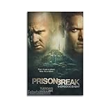 DGHFOP Póster de Prison Break para pared, lienzo artístico, álbumes de música y películas, pintura decorativa para sala de estar, dormitorio, 20 x 30 cm, estilo sin marco