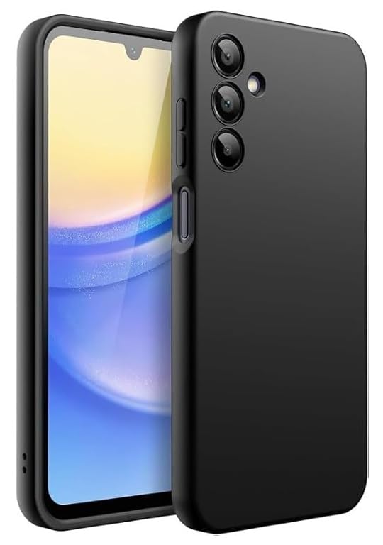 Image of Designerz hub Samsung Galaxy A36 5G Back Cover | Soft Silicone Slim Back Case for Samsung Galaxy A36 5G - Black