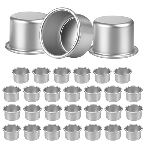 Coco Berming Kerzenhalter für Stabkerzen 30 Stück Silber Kerzeneinsatz Tafelkerzen Kerzentülle 22mm Metall Klein für Stabkerzenhalter Deko Tisch Wohn Esszimmerdeko