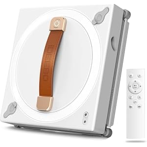 iDEEBO G500 Fensterputzroboter, Fensterroboter mit 2-Fach Sprühsystem, Auto Wegplanung, Fensterreiniger Roboter Elektrisch mit 100ML Tank für Innen- und Außenfenster