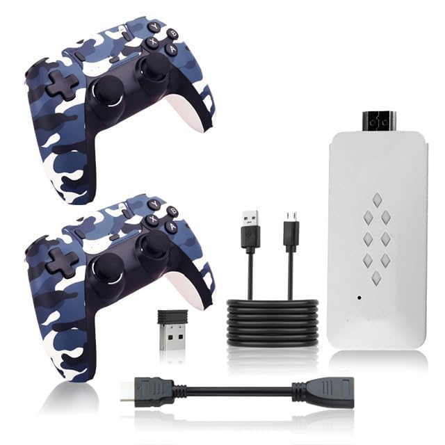 Image of M22 Special Edition Retro Game Console | Wireless Controller Gamepad | 52 Emulators, 30,000+ Games | 1080P HD Output | 64GB Storage | TV Stick Console for All Ages