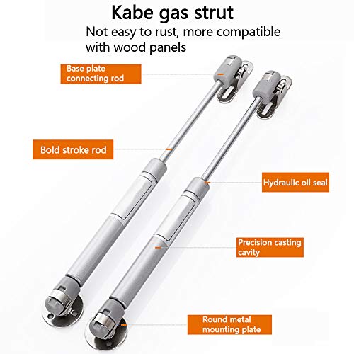 2pcs Pistones a Gas Muebles Cocina Amortiguador de Resorte Soporte de