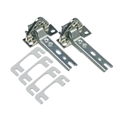 Türscharnier Einbau Set Kühlschrank Scharnier 00268698 268698 kompatibel mit Bosch Siemens Constructa Neff Balay Scharniere für Gefrierschrank einbaukühlschränke 2Stk