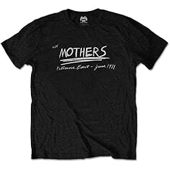 Frank Zappa Zapts06mb04 T-Shirt, Noir, XL Mixte - Les Beatles, Paul McCartney, John Lennon, RIngo Starr, George Harrison