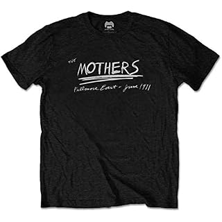 Frank Zappa Zapts06mb04 T-Shirt, Noir, XL Mixte - Les Beatles, Paul McCartney, John Lennon, RIngo Starr, George Harrison