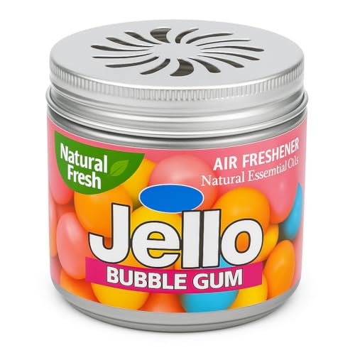 Image of Natural Fresh Bubble Gum Scent Air Freshener - 100% Natural Fragrance | Long-Lasting Car & Home Deodorizer | Pet & Child Safe, Odor Eliminator for Cars, Offices (1 Pcs., Bubble Gum)