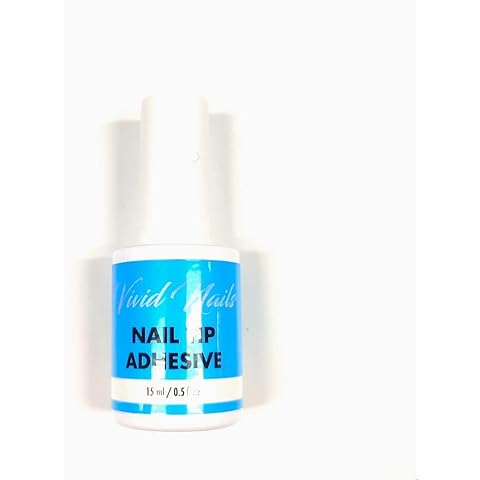 Vivid Nails Nail Tip Glue, UV/LED Cured. (Brush On) Cover