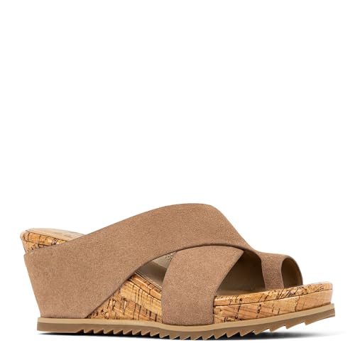 Donald Pliner Women's SISU Wedge Sandals, Comfortable Sandals, Women’s Sandals, Platform Sandals, 2.5-Inch Heel, Heeled Sandal, Toe-Ring Sandal2