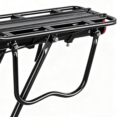 Porte-bagages de vélo robuste extensible et support cargaison pour voyage à vélo - 6