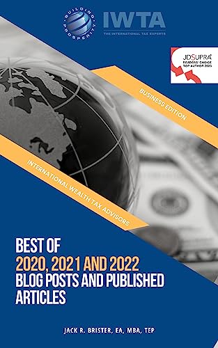 International Wealth Tax Advisors’ Best of 2020, 2021 and 2022 Blog Posts And Published Articles