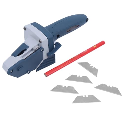 Klanata Multifunctional Gypsum Board Cutter with 5 Meter Tape Measure, Portable Manual Drywall Cutting Tool for Precise Cutting and Measuring