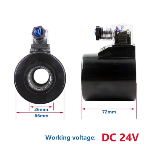 Bobine pour électrovanne résistant à la chaleur 12V DC 36W - 3