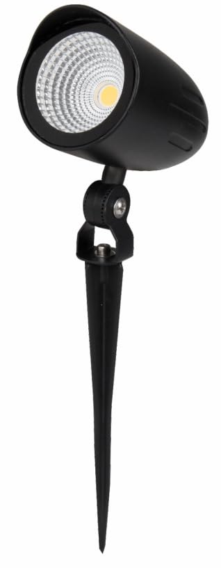 4 Pack 15W Spike Light Warm White 3000K LED Landscape Lights Black aluminum body IP65 Waterproof Outdoor 220-240V Landscape Spotlight Pathway Lights for Yard, Lawn, Garden, 1 Year Warranty (1)