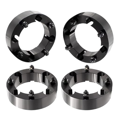 Wheel Accessories Parts 4 Pcs ATV UTV Wheel Spacers 4 on 156mm 4x156mm 2.00 Inch Thick 130mm Hub 3/8