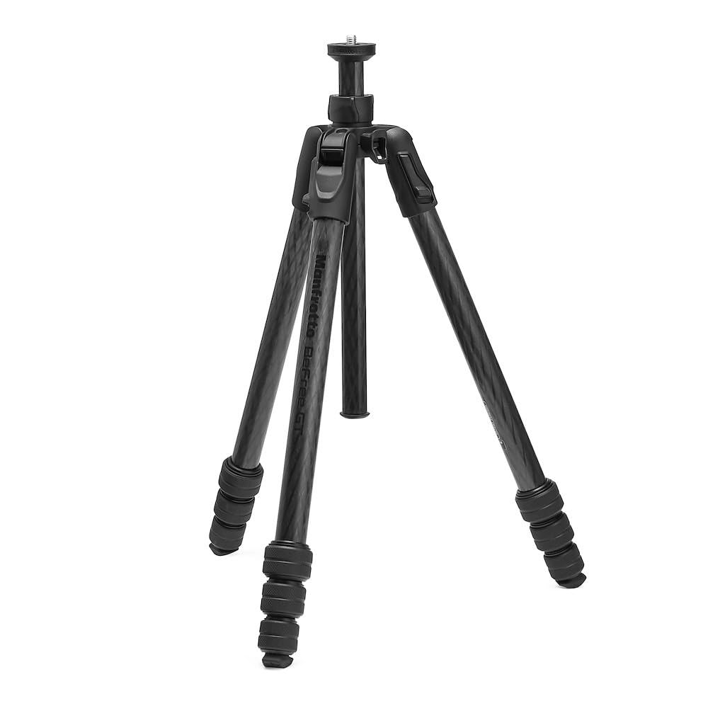 Manfrotto Befree GT Pro, Trípode Profesional de Viaje, Trípode de Fibra Carbono para Cámara y Vídeo, Twist Lock, Portátil, para DSLR, Sin Espejo, Accesorios Cámara, Rótulas de Foto y Vídeo