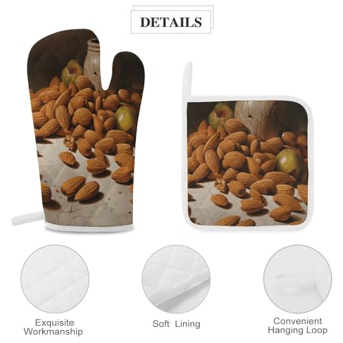 Manique en coton isolant et durable pour ustensiles chauds