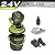 Sun Joe 24V-MSTFAN-LTE 24-Volt IONMAX Cordless Indoor/Outdoor Misting Fan Kit W/ 6-Gallon Portable Bucket, 60 Sq. Ft. Coverage, W/ 2.0-Ah Battery + Charger