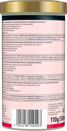 Tetra Pro Colour Multi-Crisps - Premium Fischfutter mit Farbkonzentrat für schöne, farbenprächtige Fische, 500 ml Dose