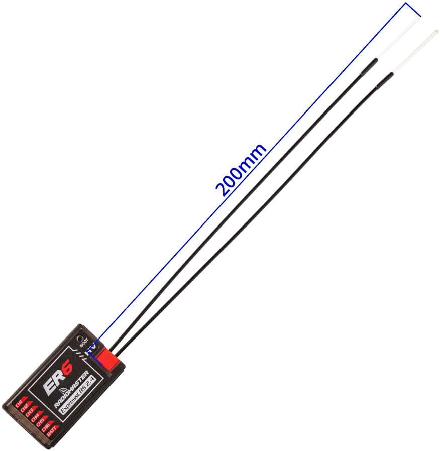 RadioMaster ER6 Receiver with Dual Antennas