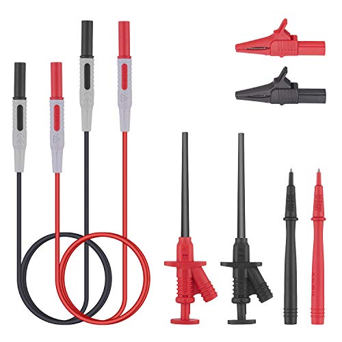 Electronic Test Lead Kit WGGE WG-6625 Multimeter test lead set, Automotive Electronic Connectors Cables Hand Tool Tester