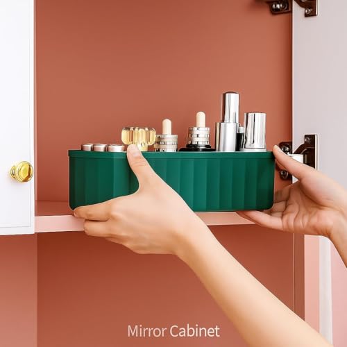 Image of Drawer Organizers for Undergarments, Socks, Bras, Ties, Scarves, Wardrobe Storage Box Kitchen Tools,out door tools(4 Pcs, Multicolor)