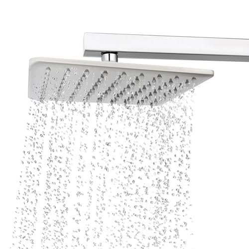Image of SAM Shower Slim High Pressure Rainfall Showerhead Without Arm for bathroom (Amaze Round, 8 * 8)