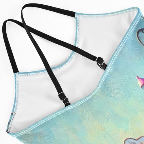 Seaside Dessert Truck Swimsuit for Girls Bathing Suit Summer Beach One Piece Swimsuits Swimwear4